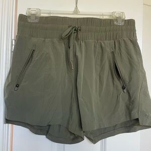 All In Motion Olive Green Women's Athletic Shorts